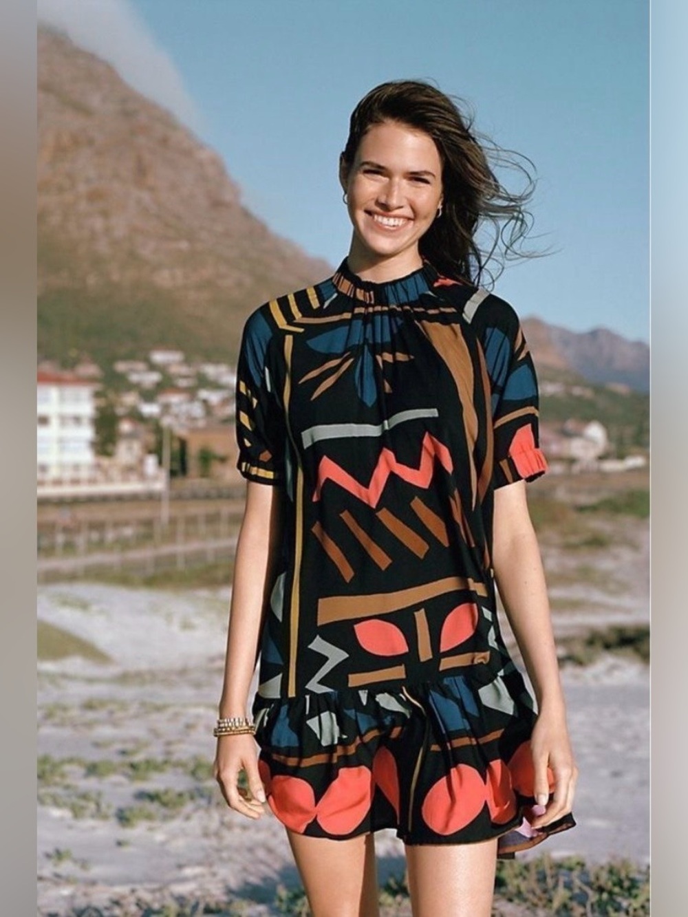 Cory Lynn Calter Meryl Tunic Mini Dress by Anthropologie